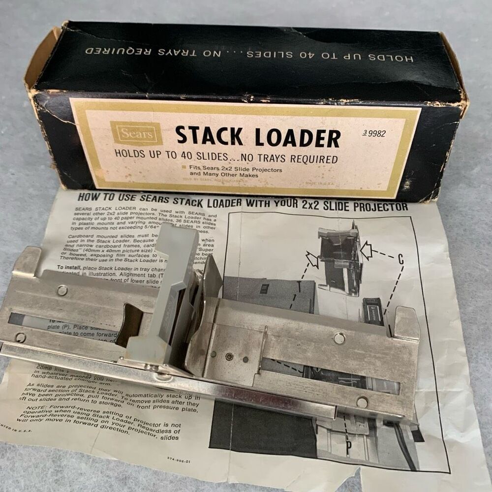 Sears 40 Slide Stack Loader - Picture 2 of 6